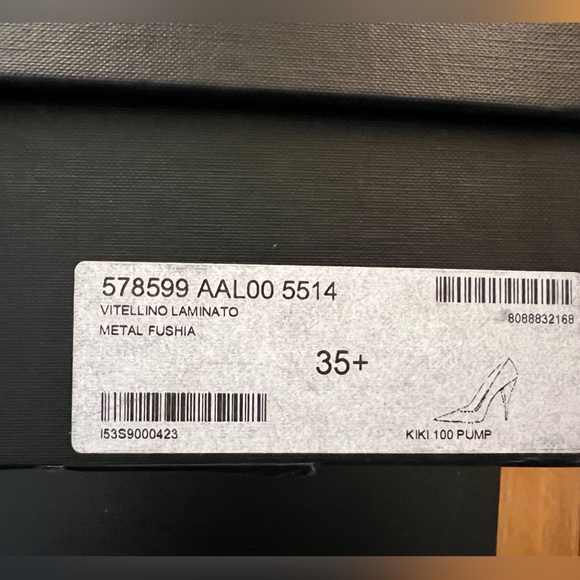 Saint Laurent - Kiki 100 Pump Vitellino Laminato - Picture 2 of 16